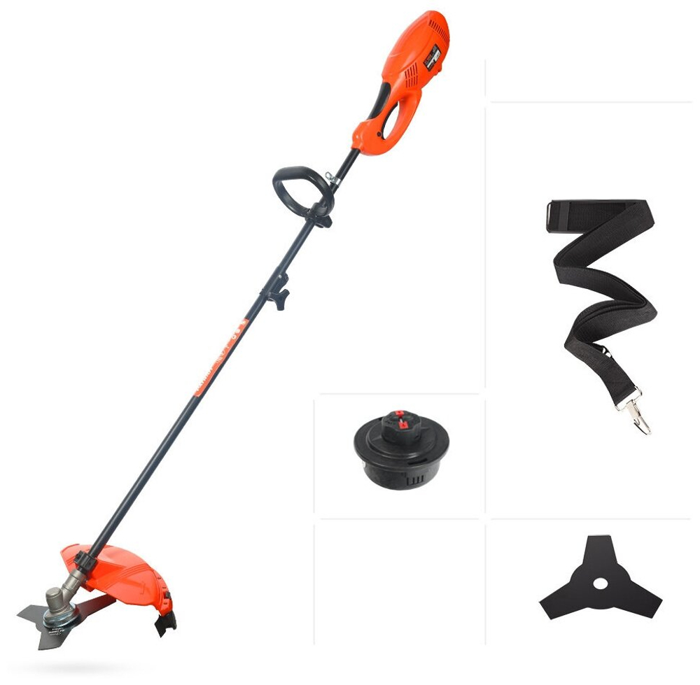 Триммер эл. PATRIOT ET1000 + нож (250304420)