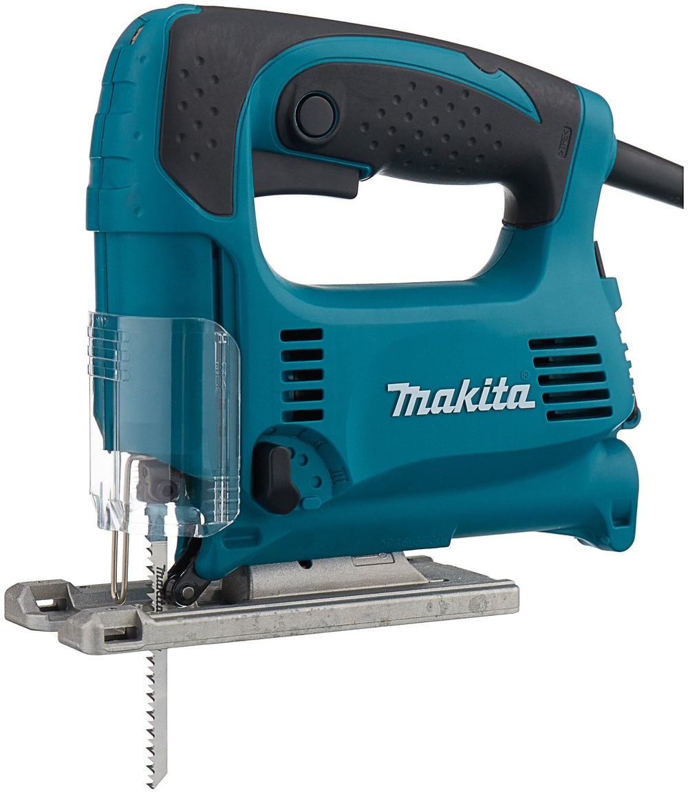 Лобзик Makita 4329  {450Вт,500-3100об\м, ход-18мм, рез-65мм,1.9кг, кор, маятн, Al подошва} ОРИГИНАЛ
