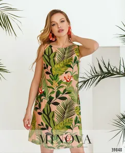 Платье 3153-пудра Minova