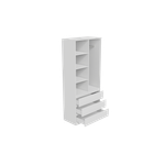 Шкаф Мори МШ 900.2 Белый (МБ1)