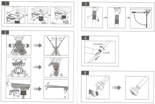 Сошки Vanguard EQUALIZER 2, 325-685 мм