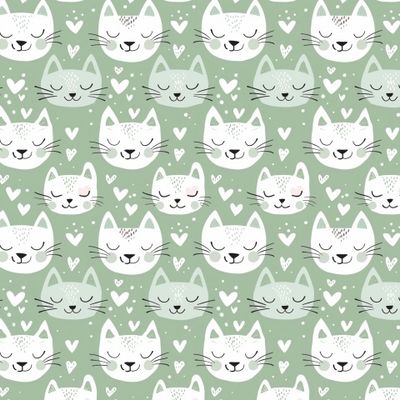 довольные котики
