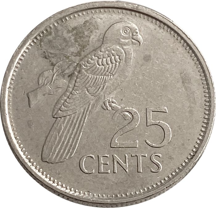 25 центов 1992 Сейшелы