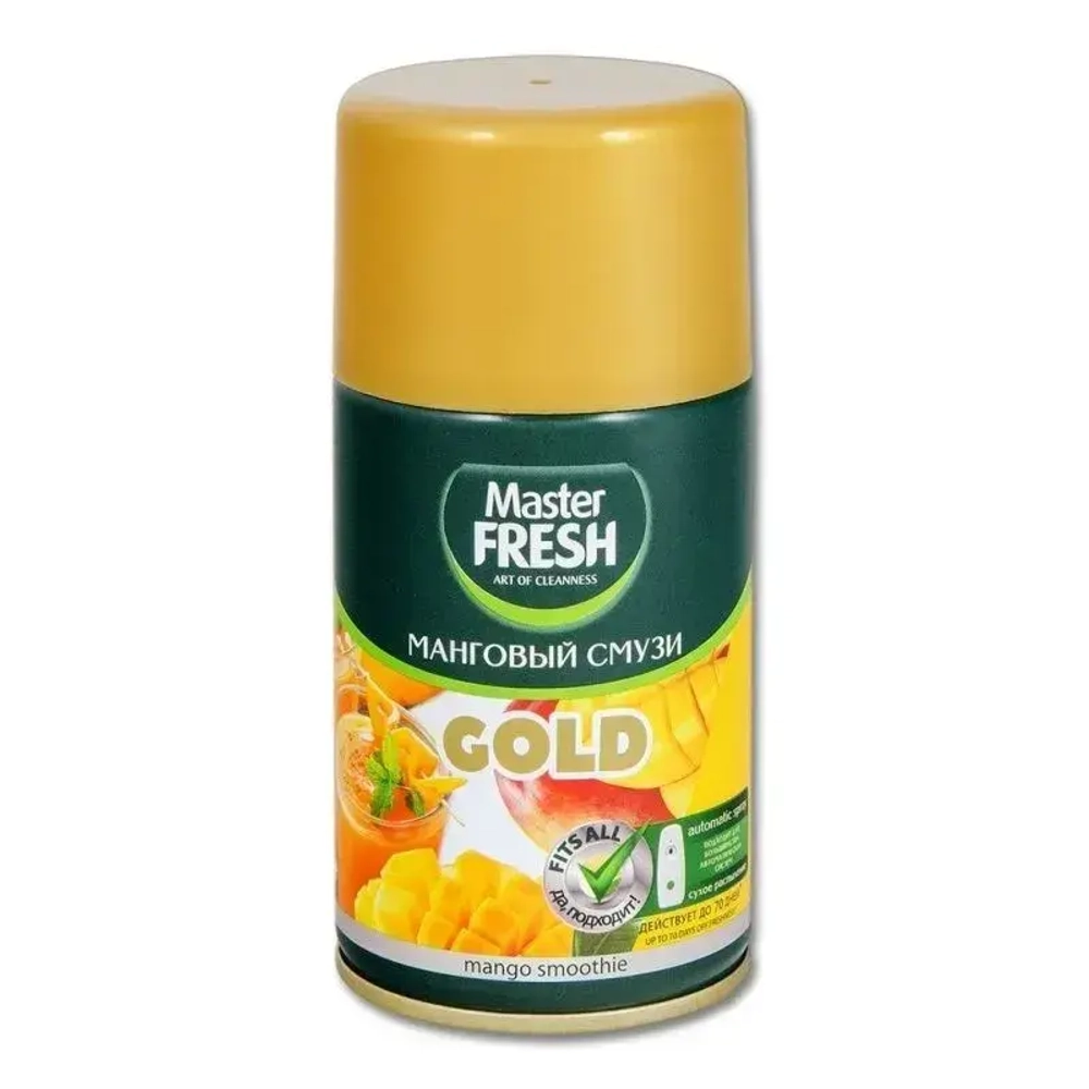 Освежитель воздуха сменный баллон Манговый смузи 250 мл Master FRESH