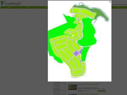 Начал работать интерактивный генплан «Усадьбы Романово»