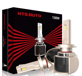 Автолампа LED Н 7 к-т NTS (вентилятор) A98 130W 6300K 5500Lm CANBUS A98-H7