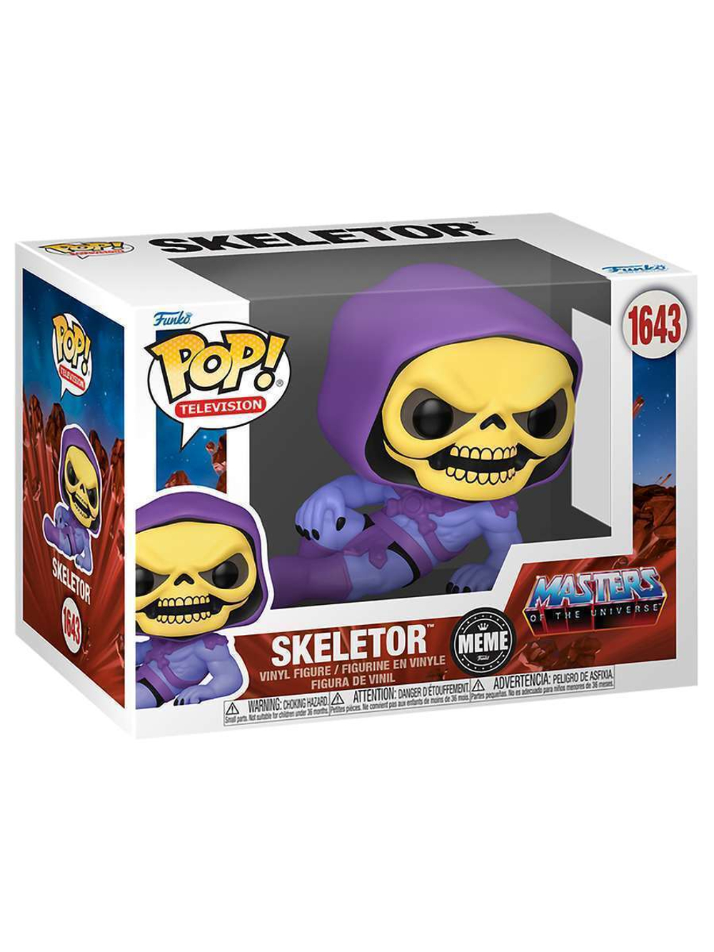 Фигурка Funko POP! TV Meme S1 MOTU Skeletor (1643) 81067
