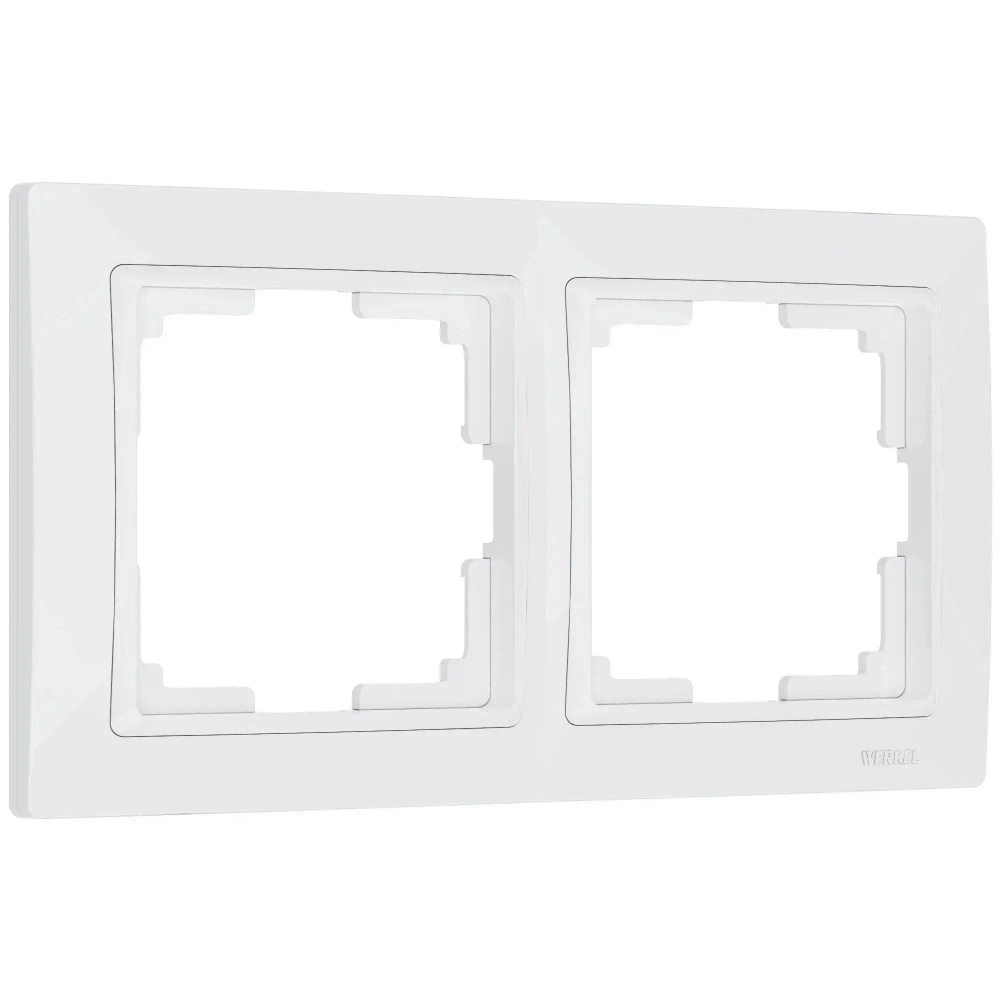 Рамка на 2 поста Snabb Basic (белый) W0022001