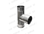 Тройник 90°, 200 мм нерж. (AISI 409-1 мм.), ECOFLUE