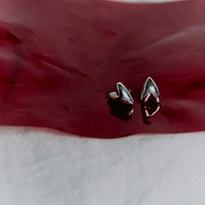 пусеты сердца full of love