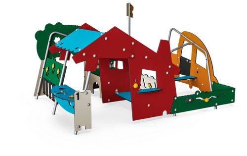 Домик и садик (большой)