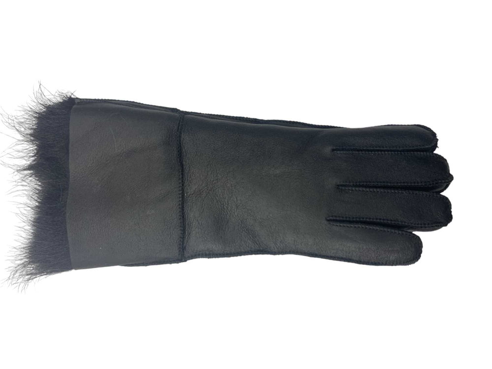 Перчатки. Женские. Материал верха: Дубленка. Подклад: Дубленка. 10 шт в упаковке, разные цвета.