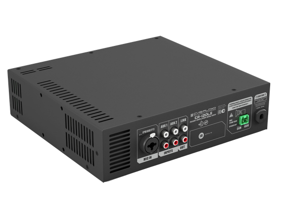 CVGAUDIO TR-120LS миниатюрный настольный/настенный микшер — усилитель, мощность 120W — 100V