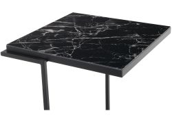 Журнальный столик Сноу 45х45х52 черный