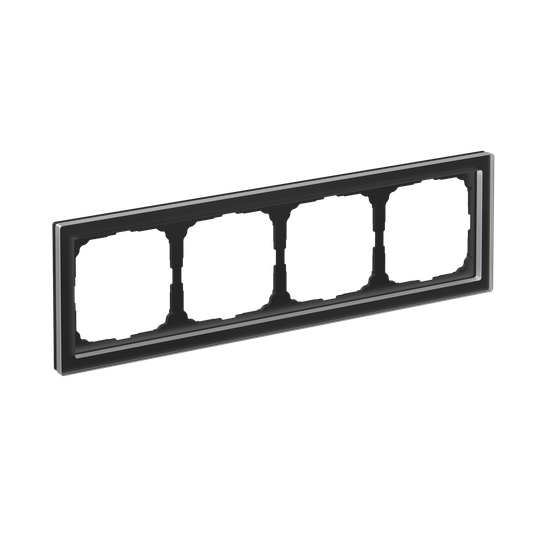 Рамка 4-м ArtGallery Pure органич. стекло черн. SE GAL321004