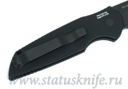 Нож Pro-Tech TR-3 black Skull & Bones inlayфотография - 5