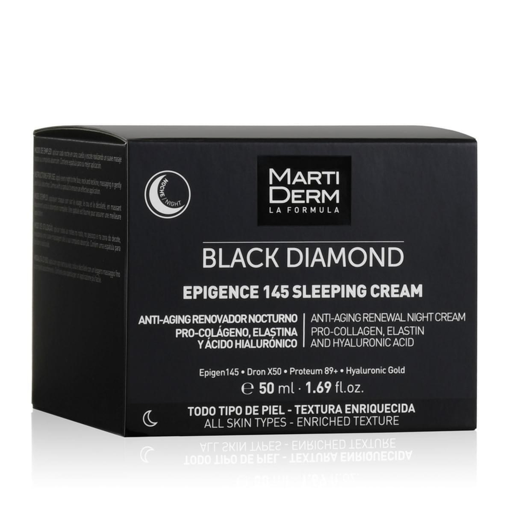 Martiderm Black Diamond Epigence 145 Sleeping Cream - Крем ночной, 50 мл