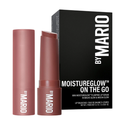 Makeup By Mario Mini MoistureGlow™ On The Go Plumping Lip Serum Duo: Rose Glow + Bronze Glow