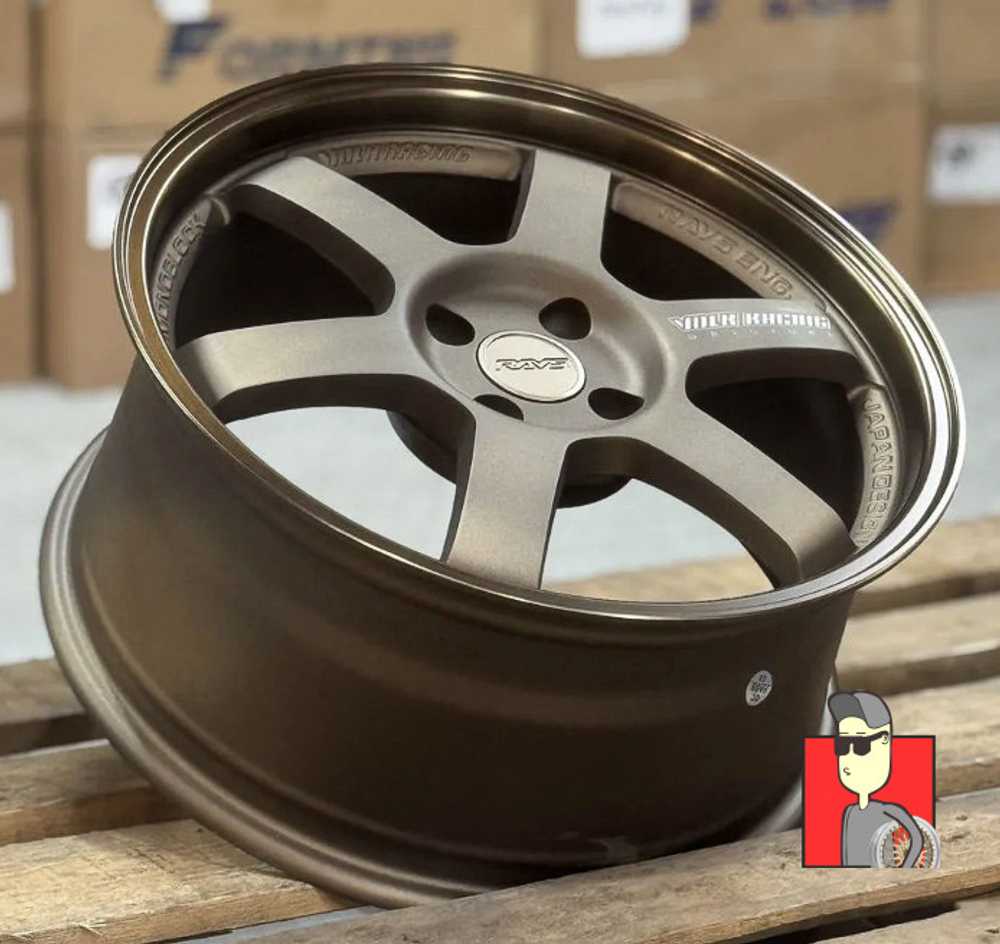 Комплект дисков Rays TE37 17x8 et40 4x100