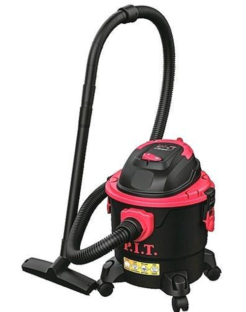 Пылесос стр. PVC15-C (1,3кВт, 3м шланг, бак 15л, пласт бак, сух/влаж убор, складч фильтр)