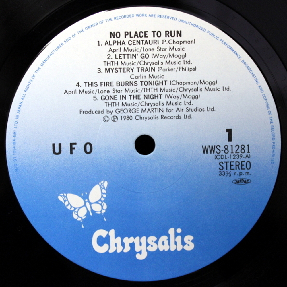 UFO / No Place To Run (LP)