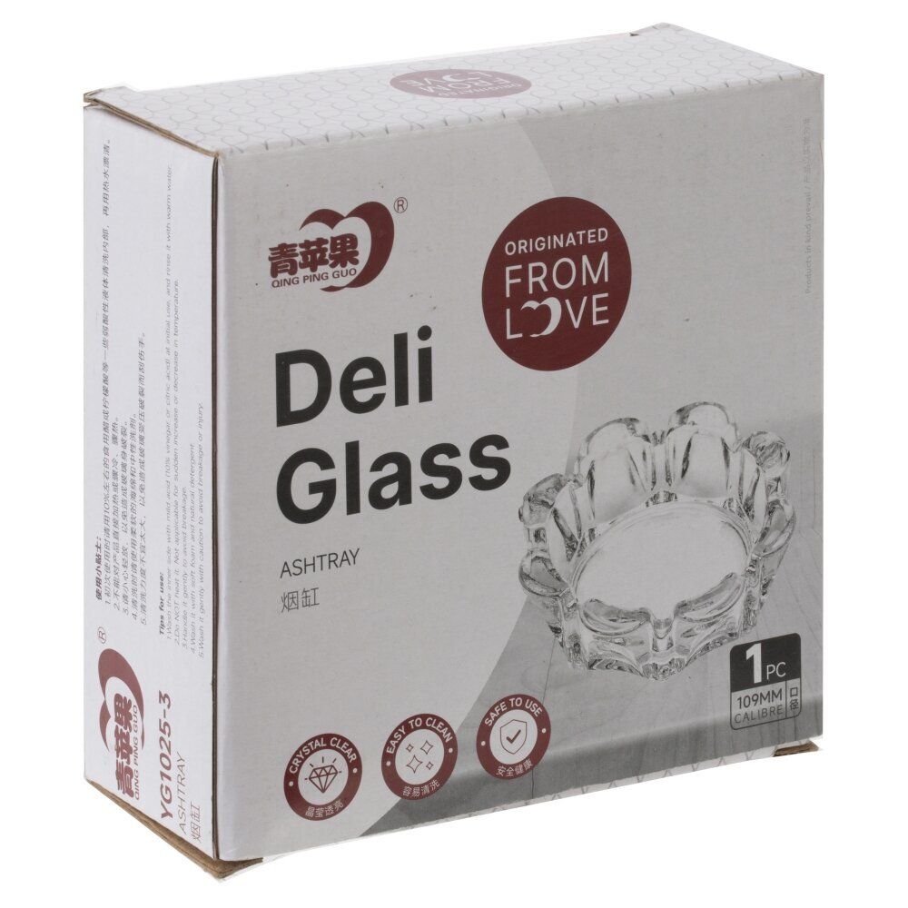 GAEM Пепельница, L11 W11 H3,5 см