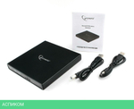 Оптический привод Gembird DVD-USB-02 Black