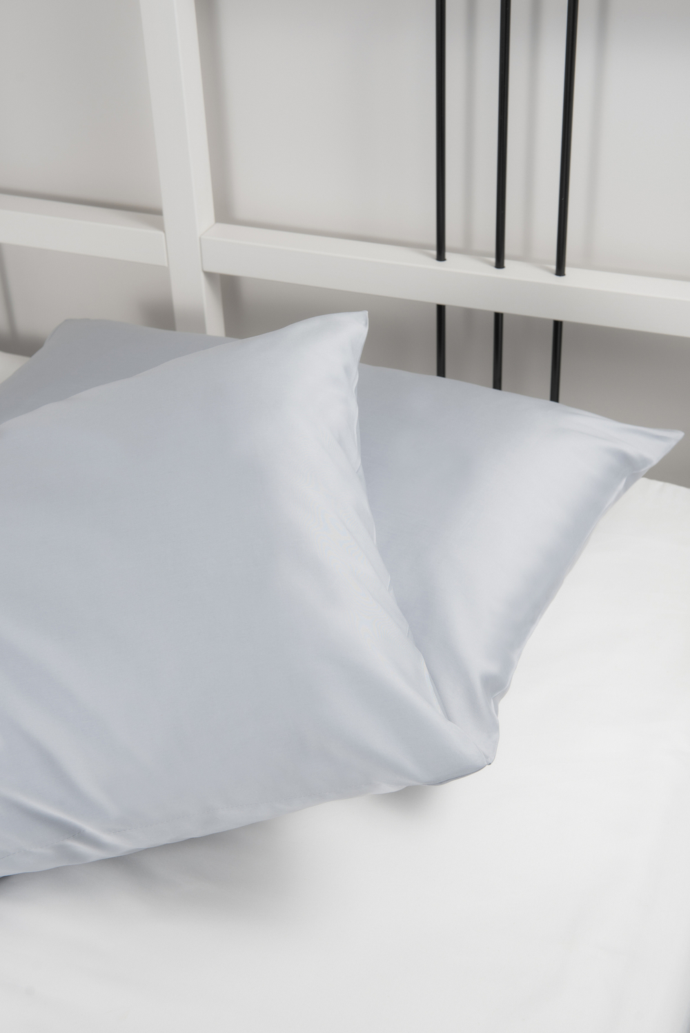 UTOPIA 2 наволочки, сатин светло-серый