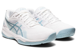 Женские Кроссовки теннисные Asics Gel-Game 8 - white/smoke blue