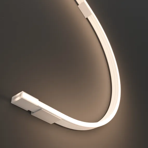 Гибкий неон 10х4 24В 9,6 Вт/м 3000K IP67 5м Led Strip 432037