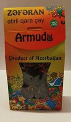 Armudu Azerbaijan tea Zəfəran ətirli qara çay 50 gr