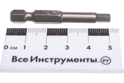 Биты "EXPERT" (E 1/4"; HEX 4; 50 мм; 2 шт.) KRAFTOOL 26127-4-50-2