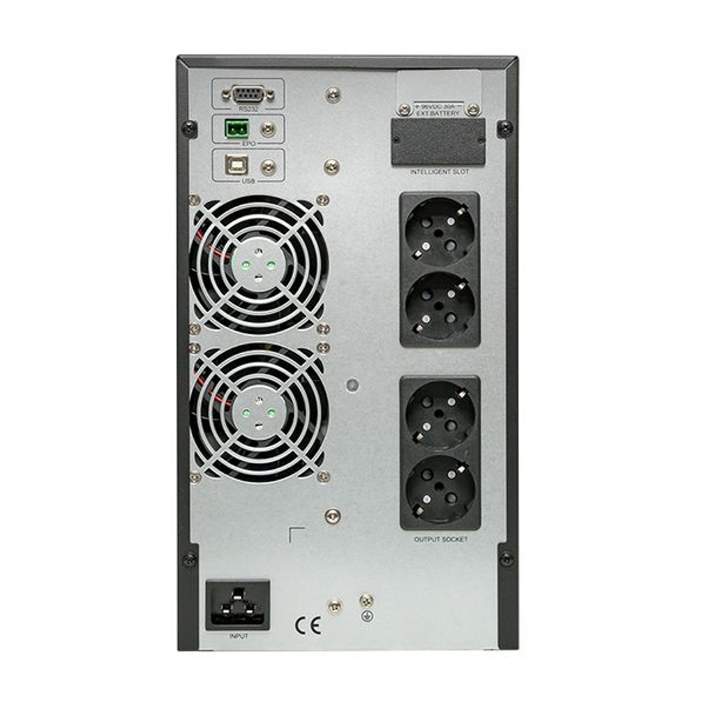 Источник Бесперебойного Питания двойного преобразования E-Power SW900Pro-TB 3000 ВА напольный, c АКБ 8x12В_7 Ач