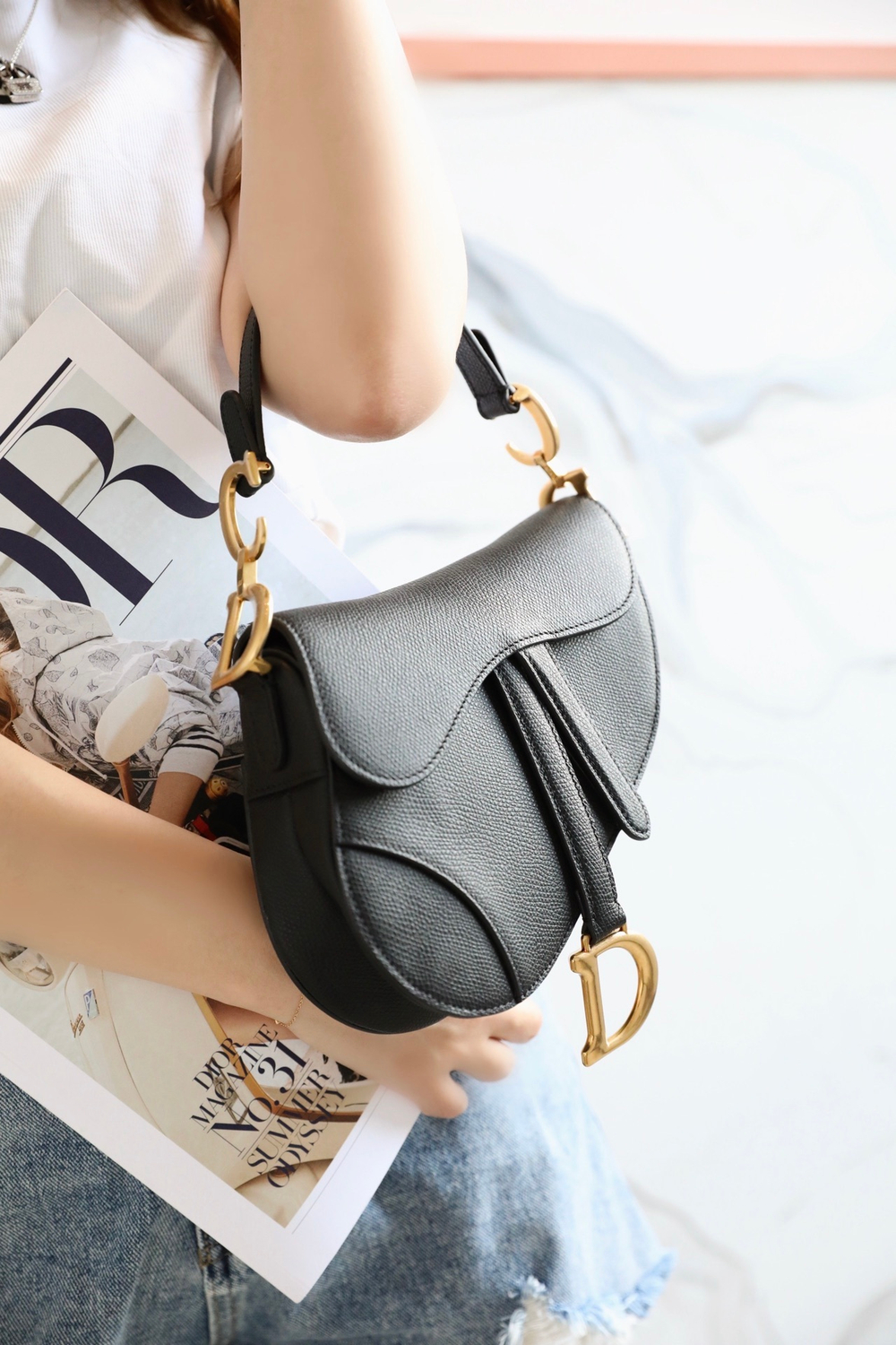 Christian Dior Saddle Bag 21 cm