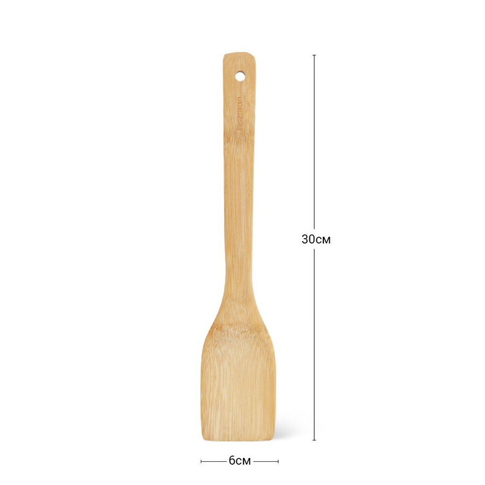 Лопатка 30*6 см, бамбук
