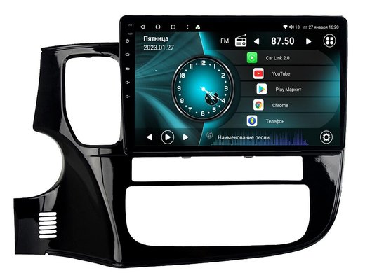 Магнитола для Mitsubishi Outlander 3 2012-2022 (левый руль) - Vaycar VA47-1006 на Android 13, 8-ядер, 2Гб-32Гб, 4G SIM-слот