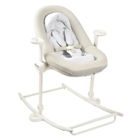 Шезлонг детский Beaba Up&amp;Down Baby Bouncer Plus Grey
