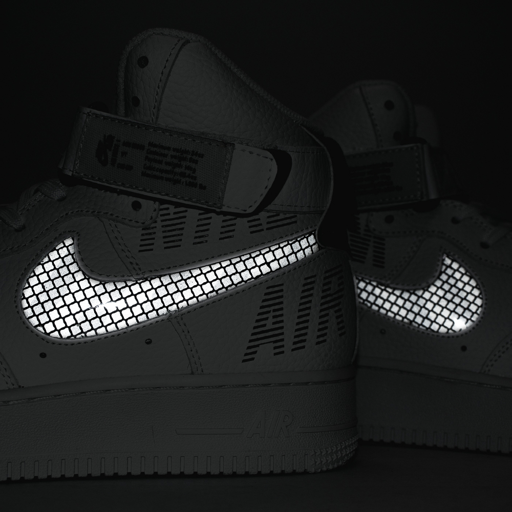 Кроссовки Nike Air Force 1 High Under Construction White