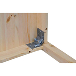 Стол кухонный обеденный Инго 75х75 см деревянный, лакированный / стол письменный