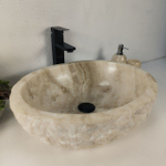 Раковина из оникса Erozy White EO-64262 51*41*15 0213