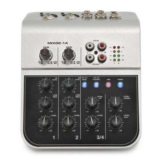 MIX02-1A Мини-микшерный пульт, 6 каналов, Soundking