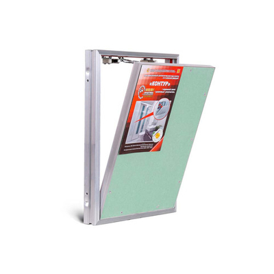 Люк под плитку со съемной дверцей «Контур» 30-40