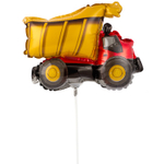 Шар Фольгированный Машина самосвал (Желтый)