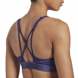 ТОП теннисный Reebok Lux Strappy Bra W - Фиолетовый