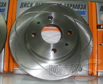 Диски тормозные Alnas 2110-03 с насечками