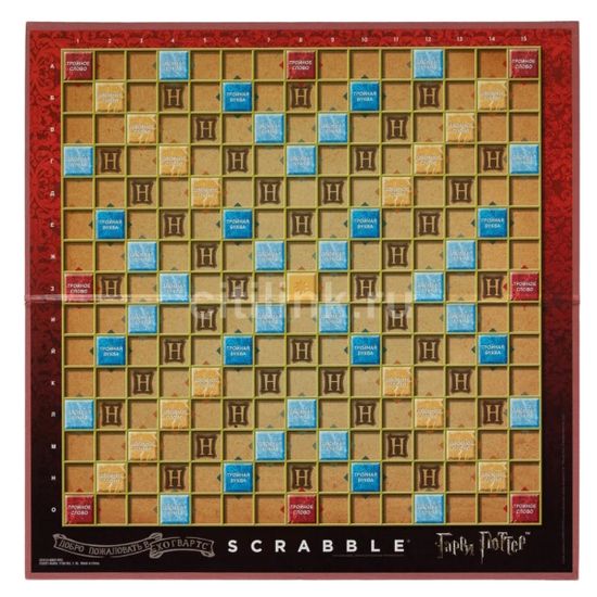 Настольная игра Mattel Scrabble Гарри Поттер (скраббл)