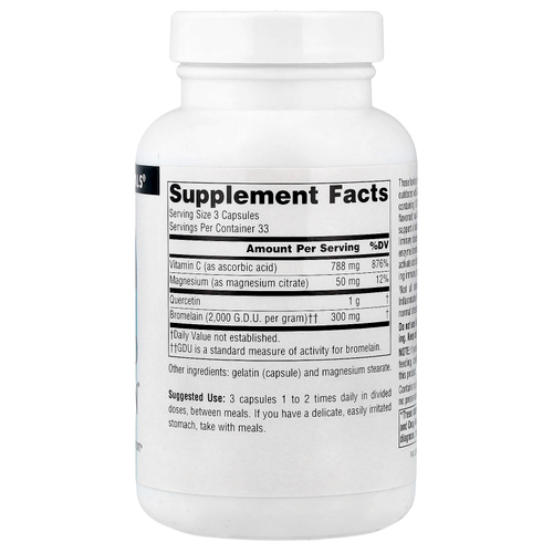 Source Naturals, Activated Quercetin™, 100 капсул