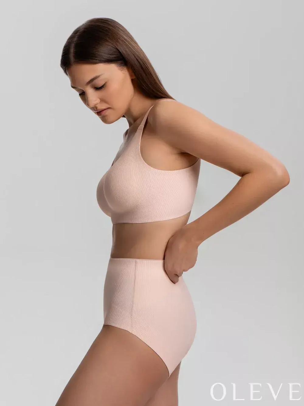 Бесшовные утягивающие трусы Plus size