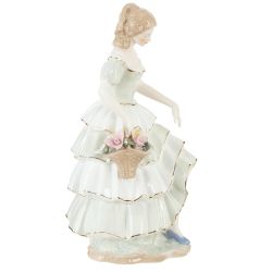 GAEM Фигурка декоративная "Девушка", L16,5 W15,5 H31 см