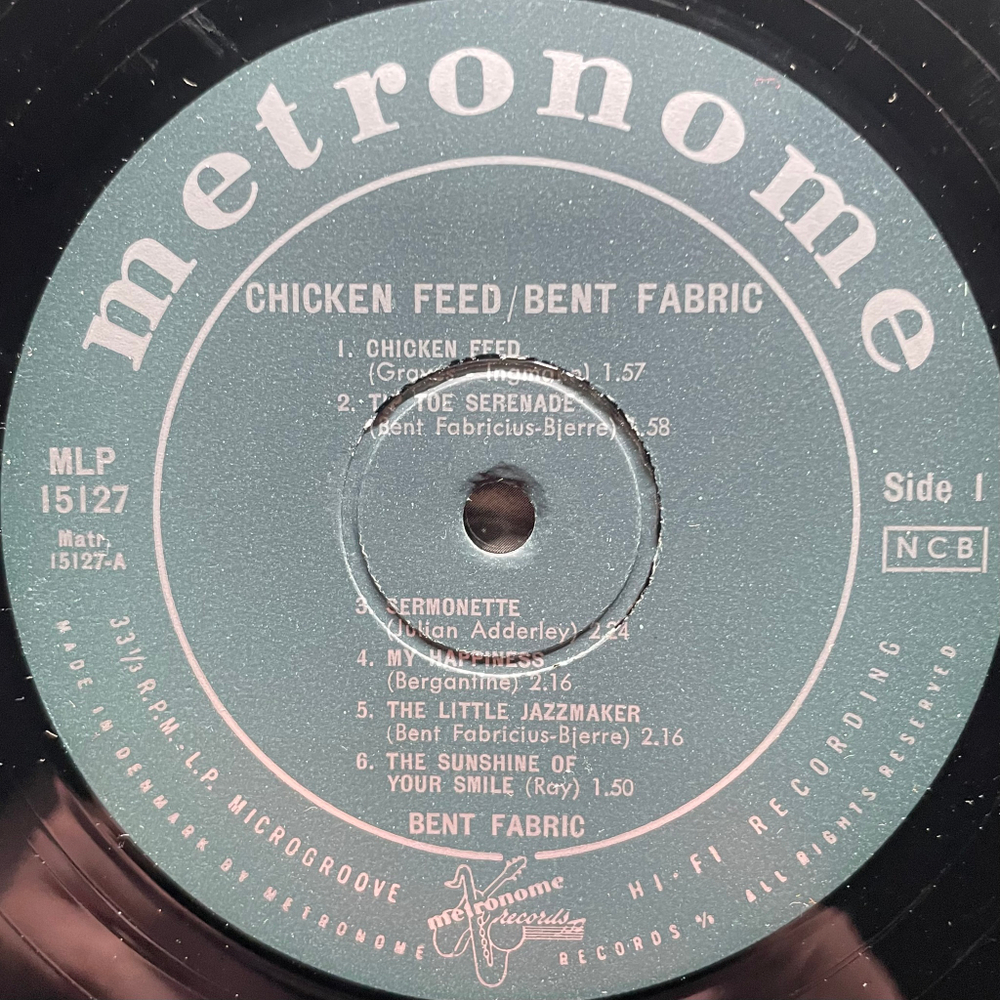 Bent Fabric ‎– The Piano Style Of Bent Fabric (Дания)